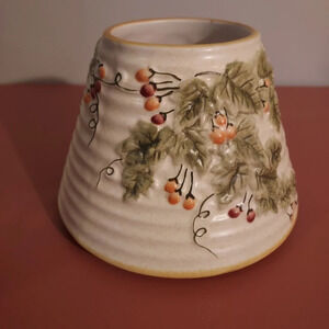 Yankee Candle Ceramic Large Jar Shade Ivy and Berries Theme